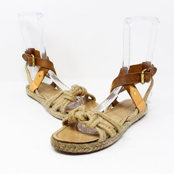 ISABEL MARANT #30548 Leather Sandals (US 7 EU 37) - Picture 1 of 8
